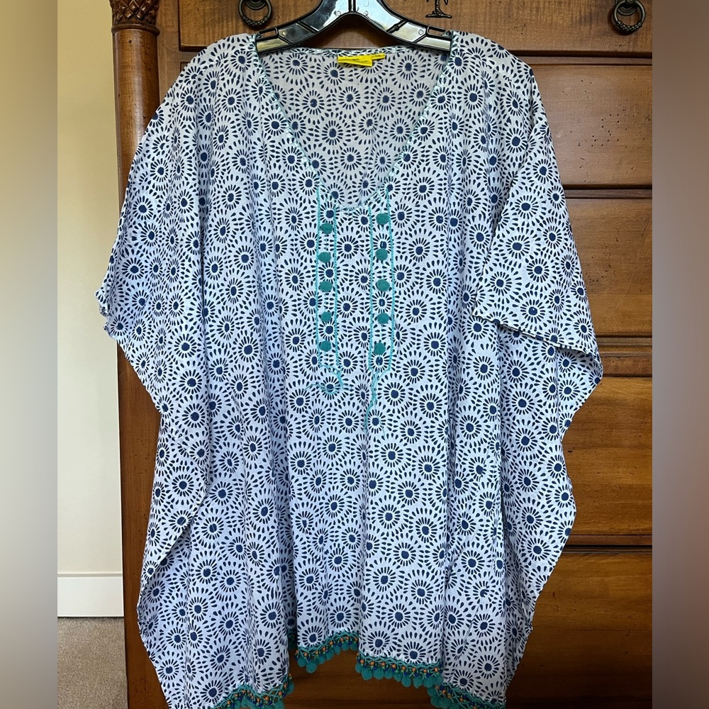Roberta Roller Rabbit beach cover up